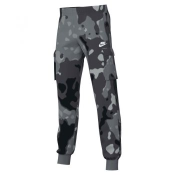 Pantaloni Nike K NSW CLUB FLC CRGO PNT CAMO