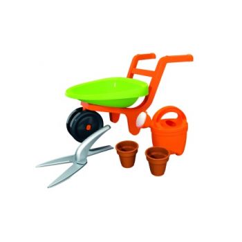 Roaba de jucarie cu unelte de gradinarit Design Giardino