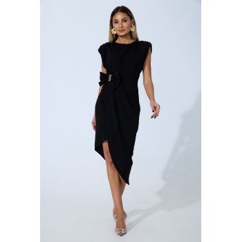 Rochie eleganta Roxy Neagra