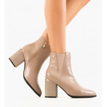 Botine dama Inimay Khaki