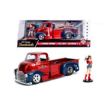 Dc Bombshells 1952 Chevy Coe Wonder Woman Scara 1 La 24