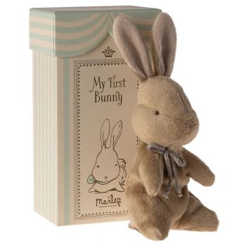 Jucarie textila My First Bunny Maileg, Brown