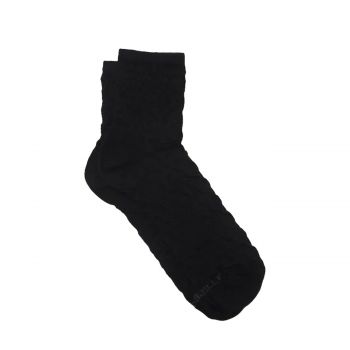 Light monogram sock