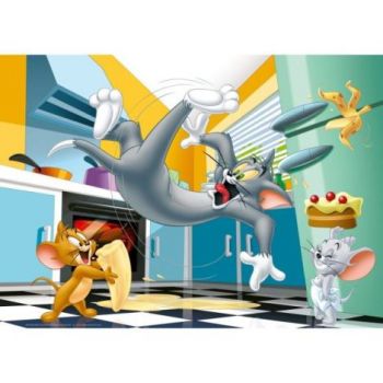 Puzzle mare de podea Tom si Jerry 24 piese