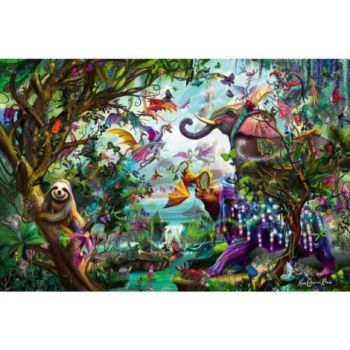 Ravensburger - Puzzle animale tropicale 4000 piese