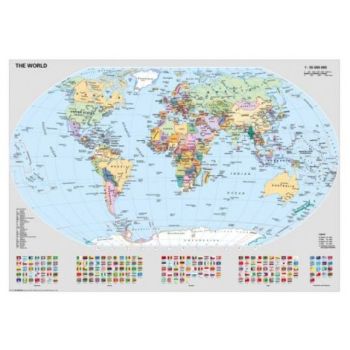 Ravensburger - Puzzle harta politica a lumii 1000 piese design nou