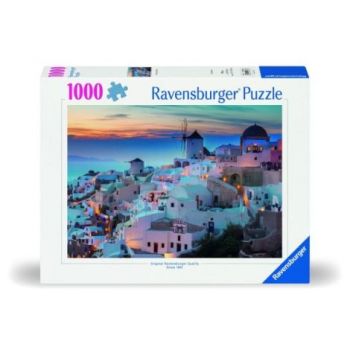 Ravensburger - Puzzle noaptea in Santorini 1000 piese design nou