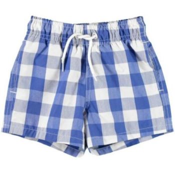 Short pentru baie Bleu cu carouri (3650), 7 ani   122 cm