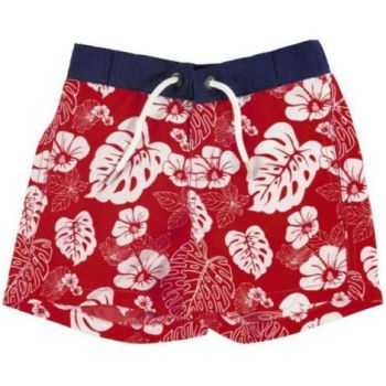 Short pentru baie Tropical Rosu (3651), 4 ani / 104 cm