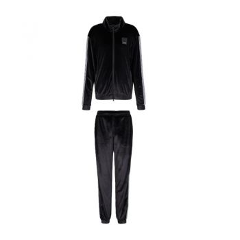 Trening EA7 W TT FZ CH ATHLETIC VELOUR