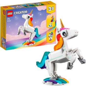 Set De Constructie Creator 3in1 Unicornul Magic 31140 Multicolor