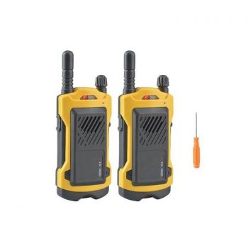 Walkie Talkie pentru Copii – Set de 2 Bucati cu Raza Lunga de Actiune de 200 m