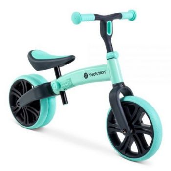 Bicicleta copii 2-5 ani, fara pedale, Yvolution Y Velo Junior Green, YVOLUTION YVYT16G2