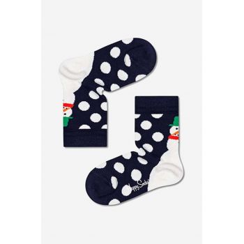 Happy Socks sosete copii culoarea rosu