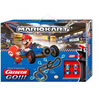 Jucarie GO!!! Mario Kart 8 - Mach 8, Racetrack (With Mario Kart Decorations)