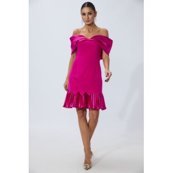 Rochie de ocazie Khalessi Fucsia