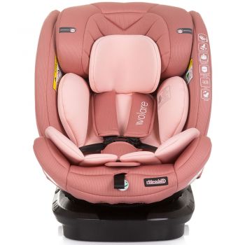 Scaun auto Chipolino Volare I-Size 40-150 cm flamingo cu sistem Isofix