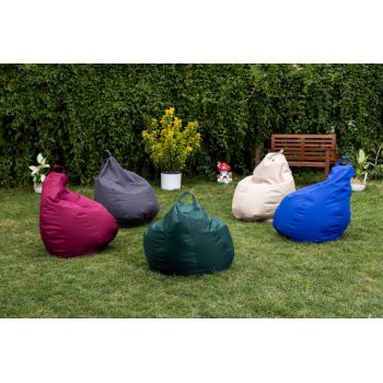 Fotoliu Puf Bean Bag blue XL fara husa interioara