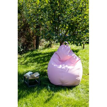 Fotoliu Puf Bean Bag pink XL fara husa interioara