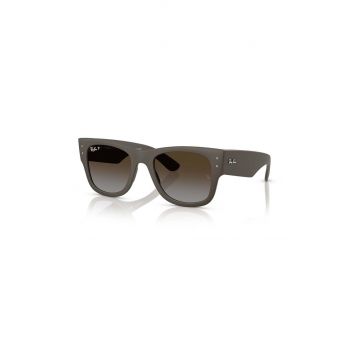 Ray-Ban ochelari de soare culoarea maro, 0RB4840S