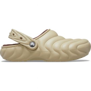 Saboti Crocs Classic Lined Overpuff Clog Bej - Moth