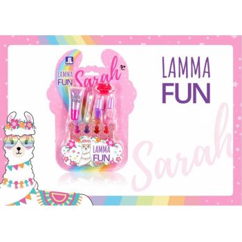 Set Manichiura Lamma Fun cu Lipgloss, Oje si Burete farduri