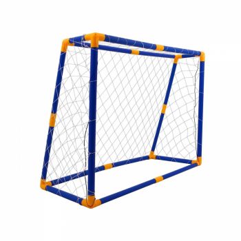 Set Poarta si minge de fotbal pentru copii cu accesorii King Sport