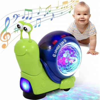 Jucarie Interactiva GlowSnail - Melcul cu Sunete si Lumini