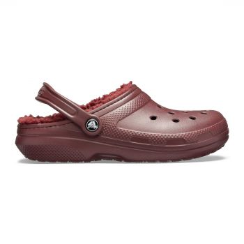 Saboti Crocs Classic Lined Clog Bordo - Burgundy