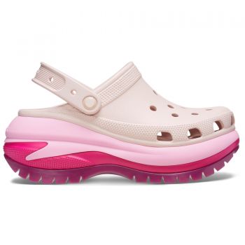 Saboti Crocs Mega Crush Matte Clog Bej - Quartz/Multi