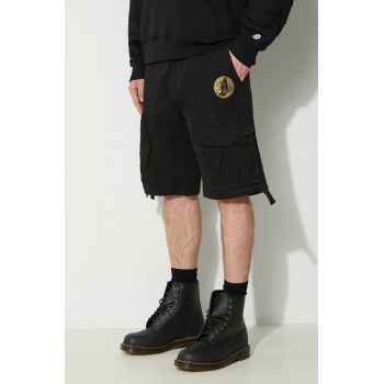 Billionaire Boys Club pantaloni scurți Cargo bărbați, culoarea negru, B24115