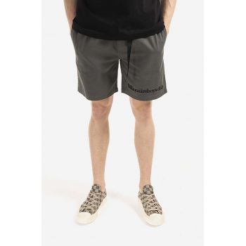 Billionaire Boys Club pantaloni scurți din bumbac Belted Shorts culoarea verde B22209-DARKGREEN