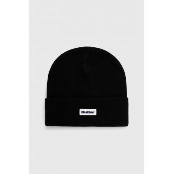 Butter Goods căciulă Tall Cuff Beanie culoarea negru, BGQ423D14301