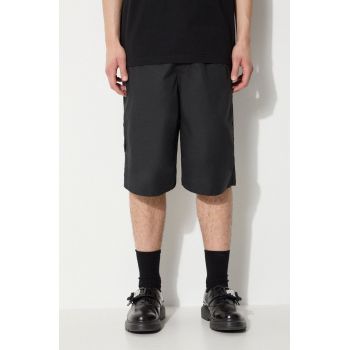 Maharishi pantaloni scurti Original Dragon Loose Snoshorts barbati, culoarea negru, 5070.BLACK