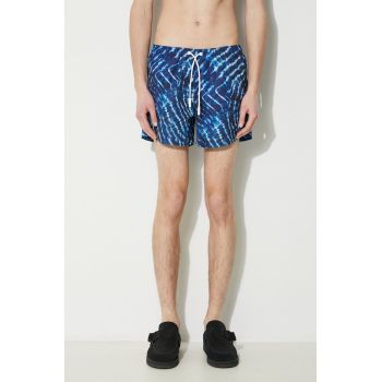 Marcelo Burlon pantaloni scurti de baie Aop Sound Waves Swim Short CMFA003S24FAB0024501