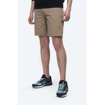 Norse Projects pantaloni scurți din bumbac Aros Light Twill Shorts culoarea maro N35.0237.0966-0966