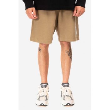 Norse Projects pantaloni scurți din bumbac Vanya Tab Series Sweatshorts culoarea maro N35.0580.0966-0966