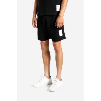 Norse Projects pantaloni scurți din bumbac Vanya Tab Series Sweatshorts culoarea negru N35.0580.9999-9999