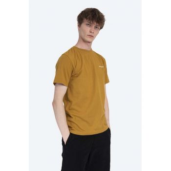 Norse Projects tricou din bumbac culoarea galben, uni N01.0546.3035-3035