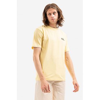 Norse Projects tricou din bumbac culoarea galben, uni N01.0589.3025-3025