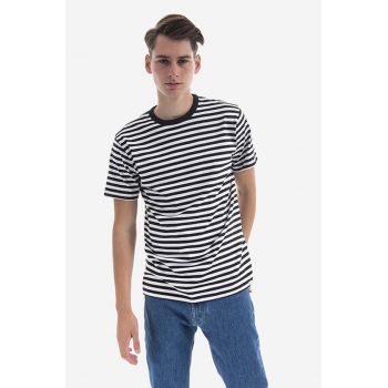 Norse Projects tricou din bumbac Niels Classic Stripe culoarea alb, cu model N01.0563.9999-9999