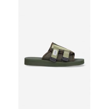 Suicoke papuci KAW-CAB culoarea verde KAW.CAB-WHITE