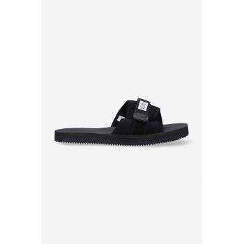 Suicoke papuci Klapki Suicoke PADRI BLACK culoarea negru PADRI-OLIVEBLACK