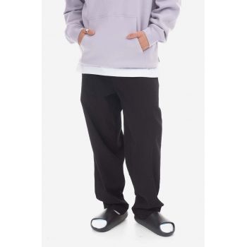 Taikan pantaloni Chiller Pant bărbați, culoarea negru, drept TP0007.BLKTWL