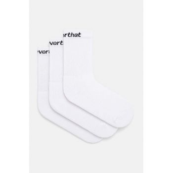 thisisneverthat sosete SP-Logo Socks 3-Pack barbati, culoarea alb, TN241WUNSO01