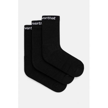 thisisneverthat sosete SP-Logo Socks 3-Pack barbati, culoarea negru, TN241WUNSO01