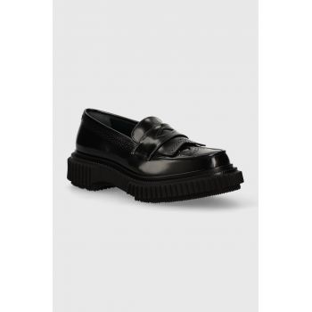 ADIEU mocasini de piele Type 203 culoarea negru, 203