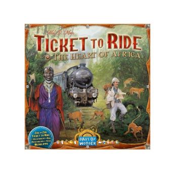 Extensie Asmodee - Ticket to Ride, Map Collection, Heart of Africa, lb. engleza