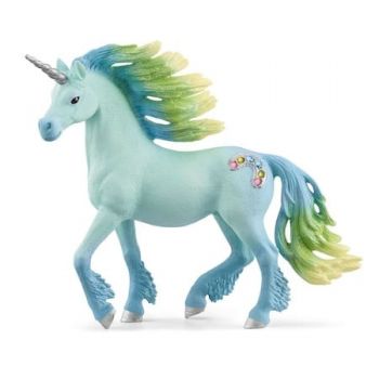 Figurina Schleich, Bayala, Armasar Unicorn bezea