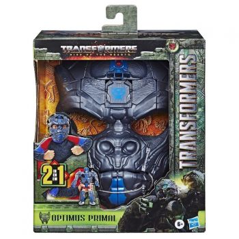 Figurina Transformers - Robot Optimus Primal, convertibil in masca